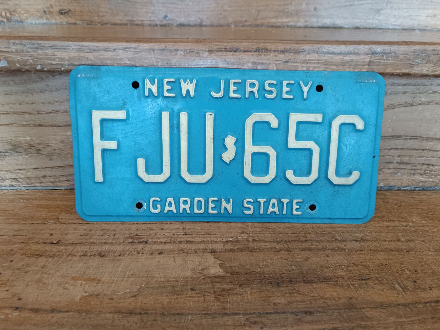 PLAQUE NEW JERSEY GARDEN STATE