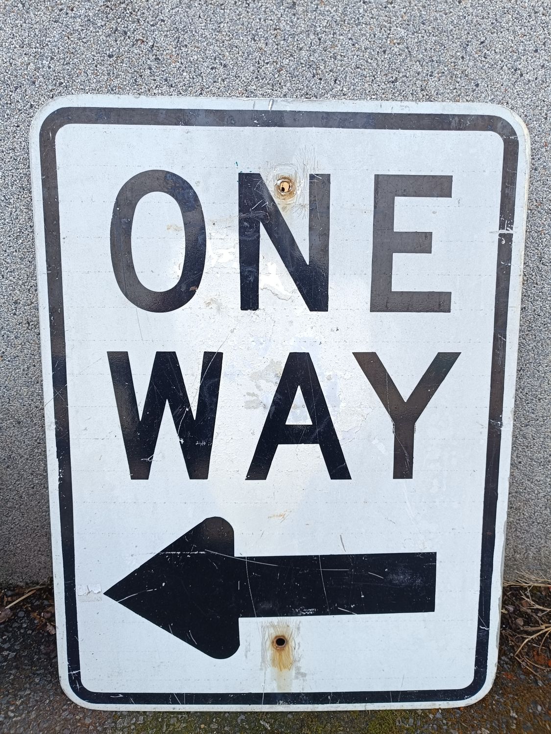 PANNEAU ONE WAY AUTHENTIQUE 🇺🇸