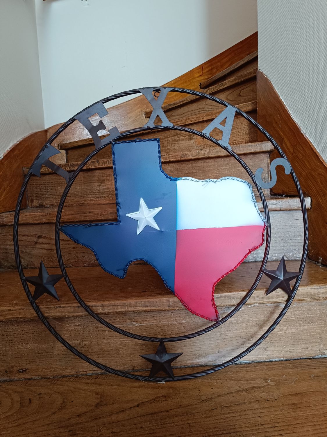 PLAQUE MÉTAL TEXAS