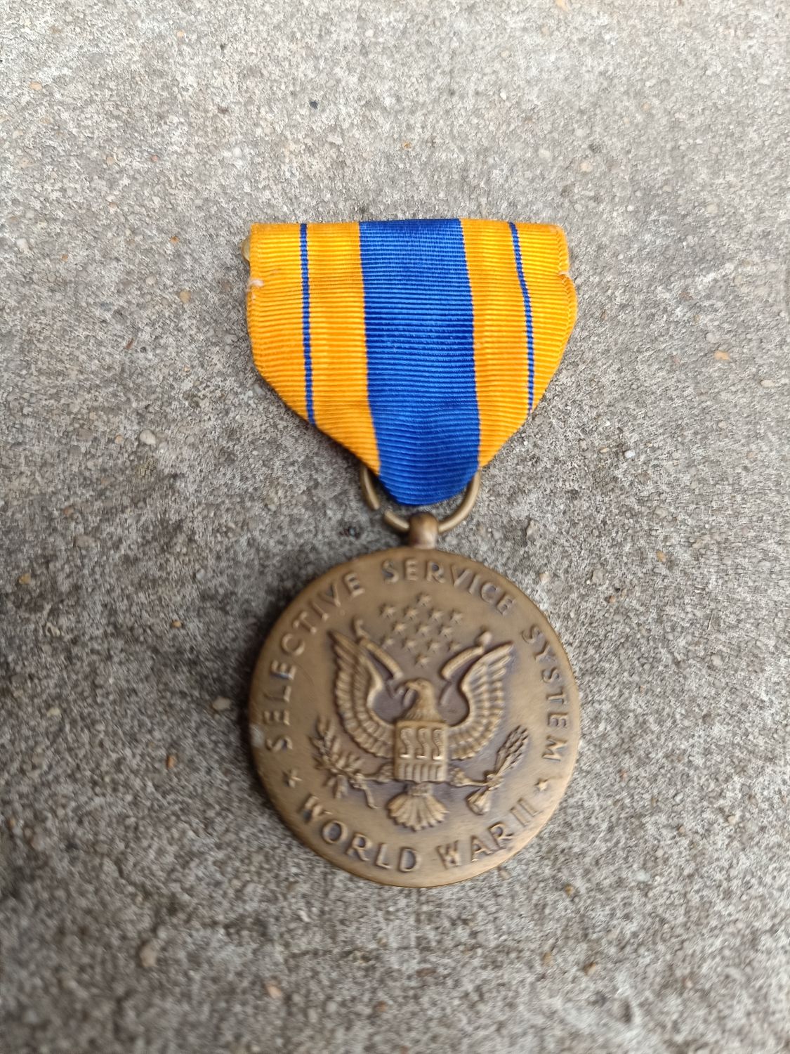 MÉDAILLE SERVICE SYSTEM WORLD WAR II