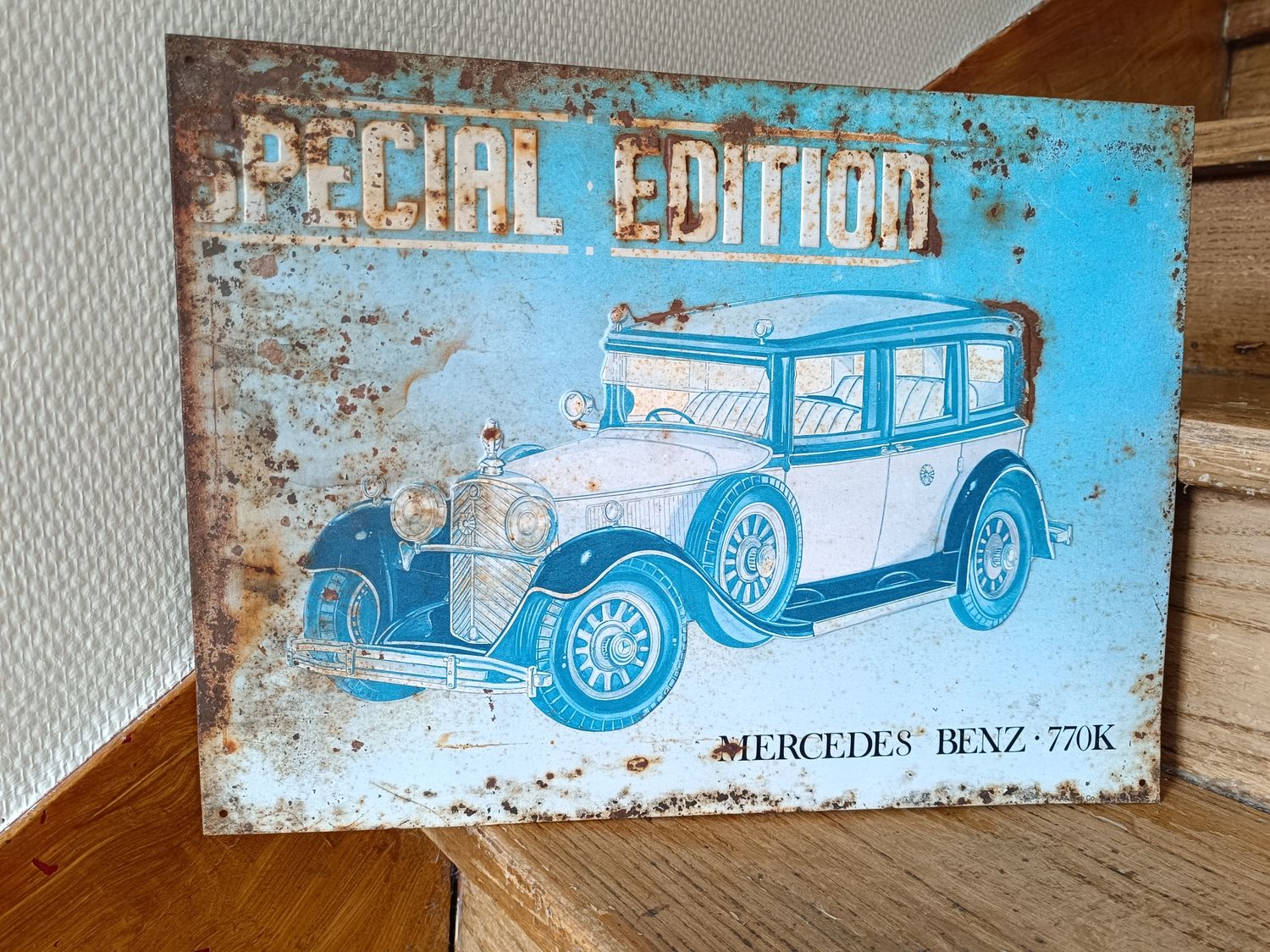PLAQUE MERCEDES BENZ VINTAGE