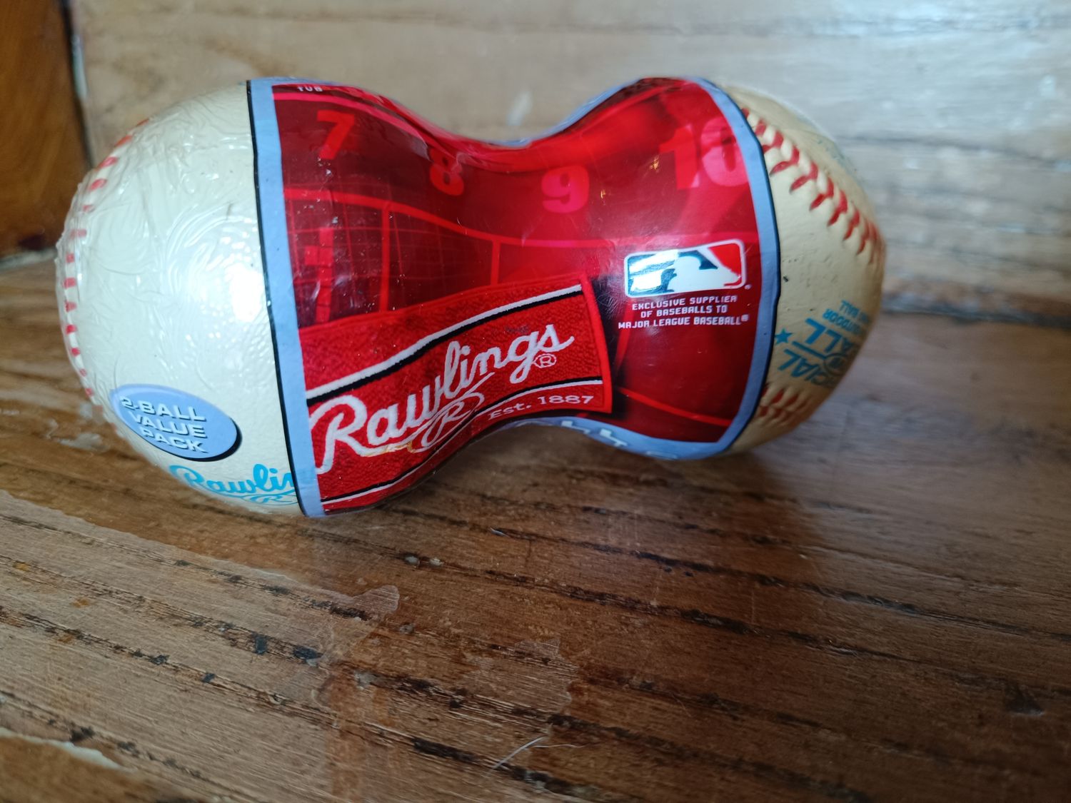 LOT DE 2 BALLES DE BASEBALL RAWLINGS