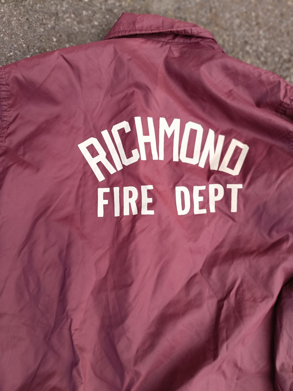 VESTE RICHMOND FIRE Dept VINTAGE