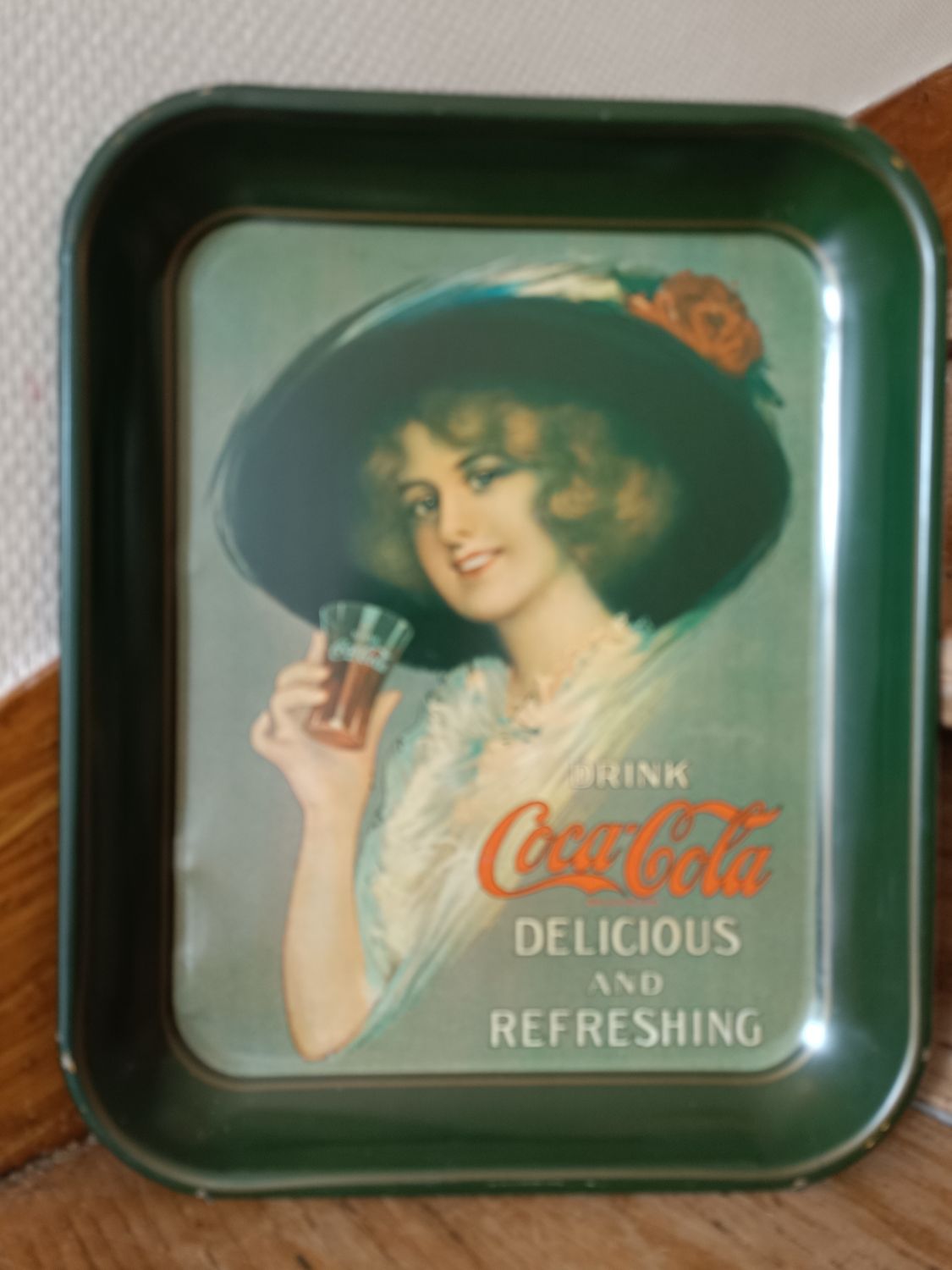 PLATEAU COCA COLA VINTAGE 