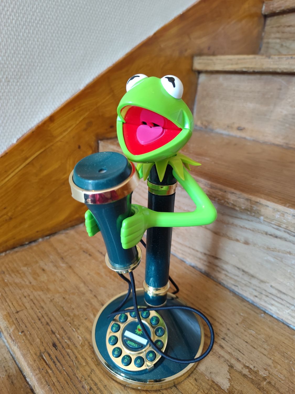 TÉLÉPHONE KERMIT LA GRENOUILLE (SANS SON CÂBLE RJ45)