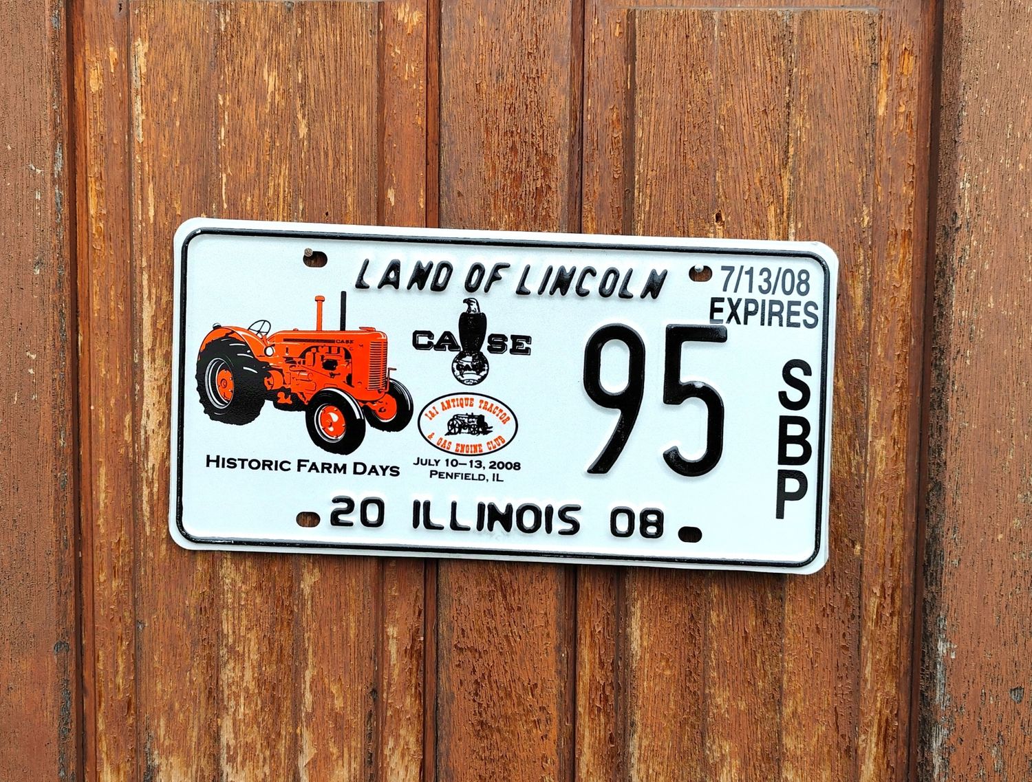 PLAQUE ILLINOIS HISTORIC FARM DAYS (95)