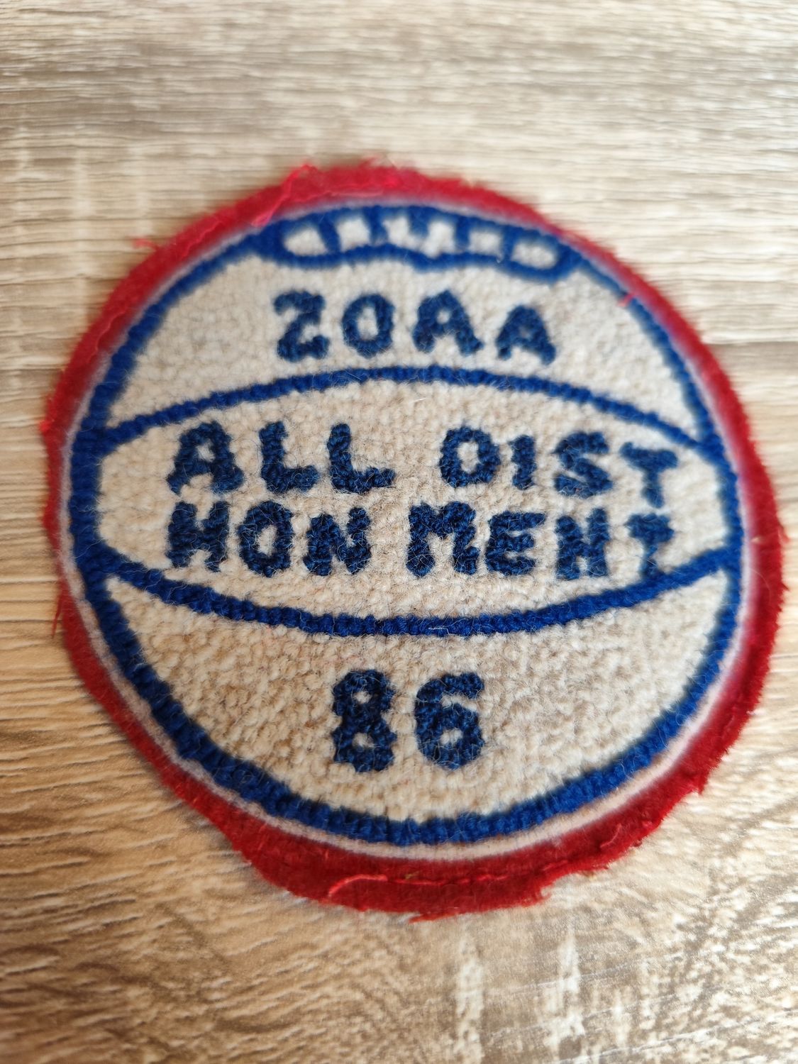 ÉCUSSON ALL OIST MON MENT 86