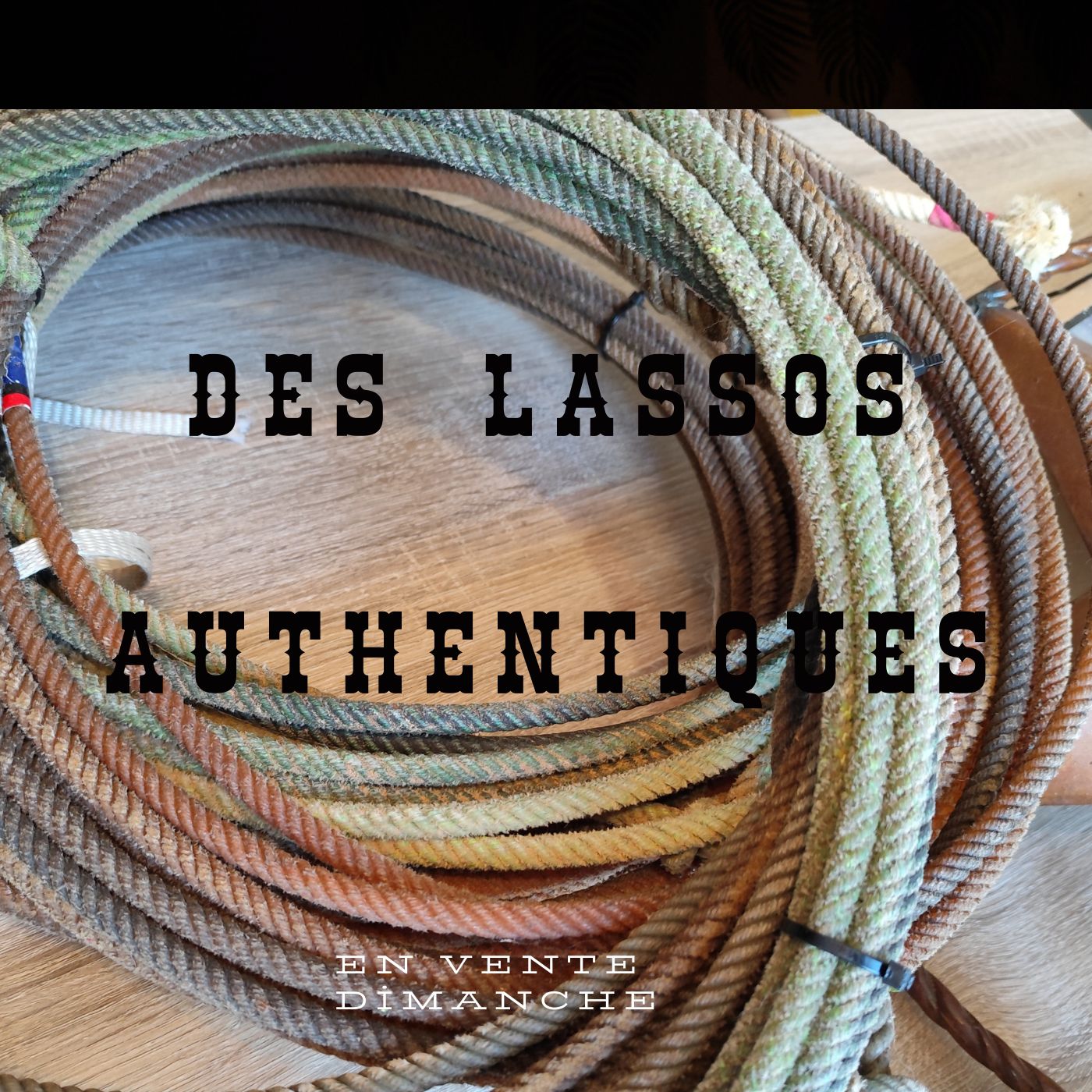 LASSO DE COWBOY AUTHENTIQUE