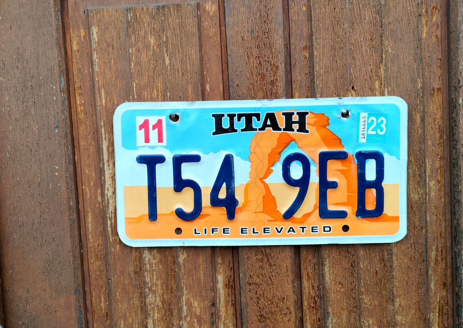 PLAQUE DE L&#39;UTAH