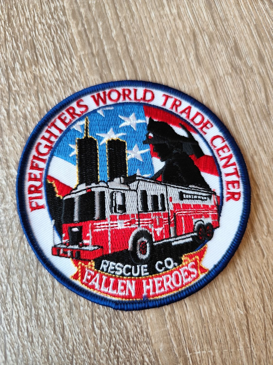 ÉCUSSON FALLEN HEROES EN HOMMAGE AU 11 SEPTEMBRE