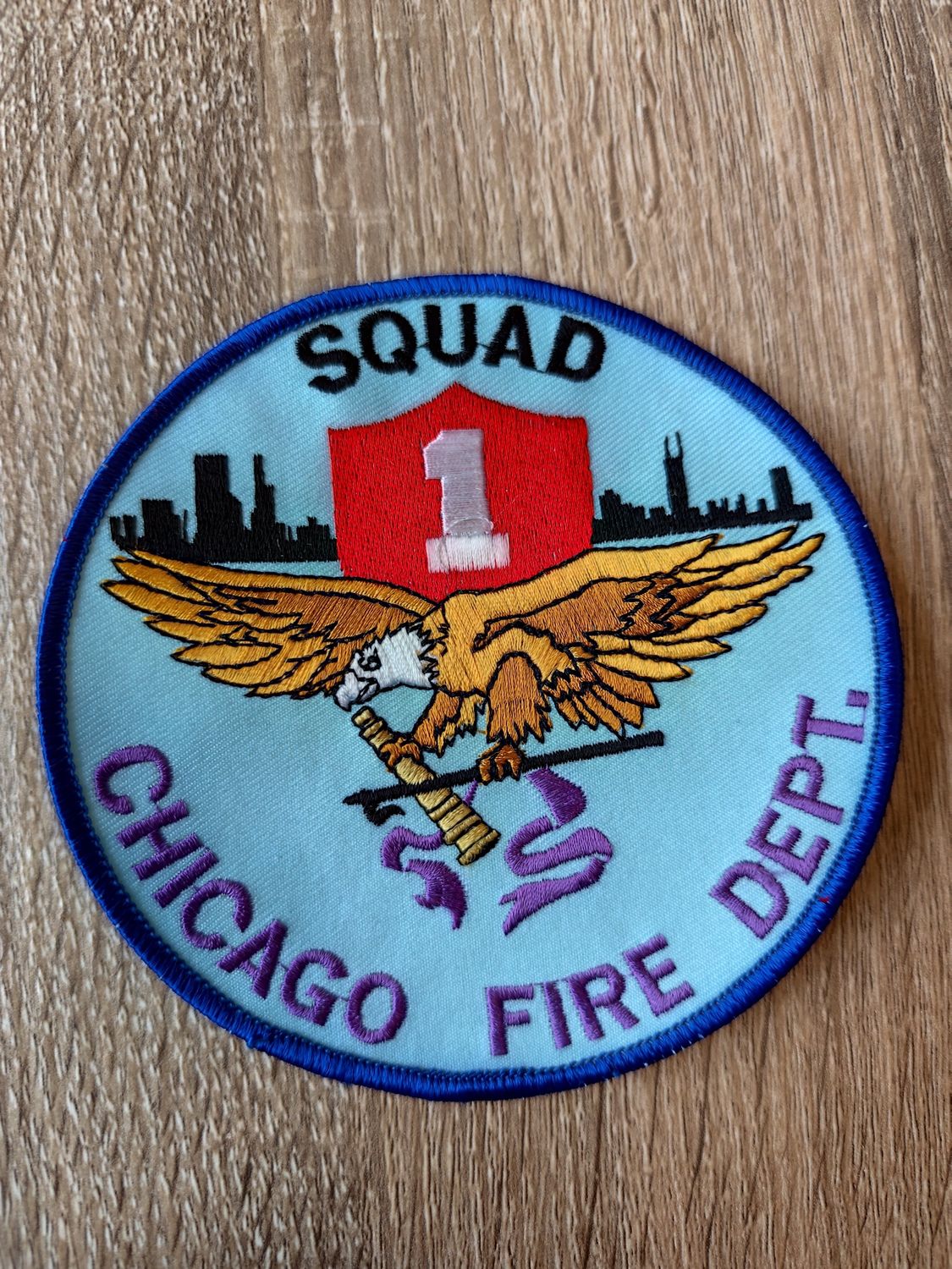 ÉCUSSON SQUAD CHICAGO FIRE