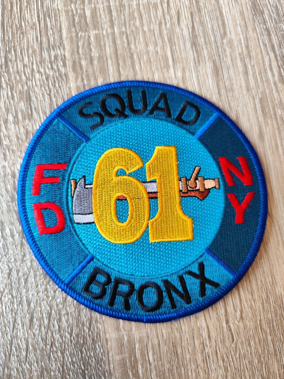 ÉCUSSON SQUAD BRONX FDNY