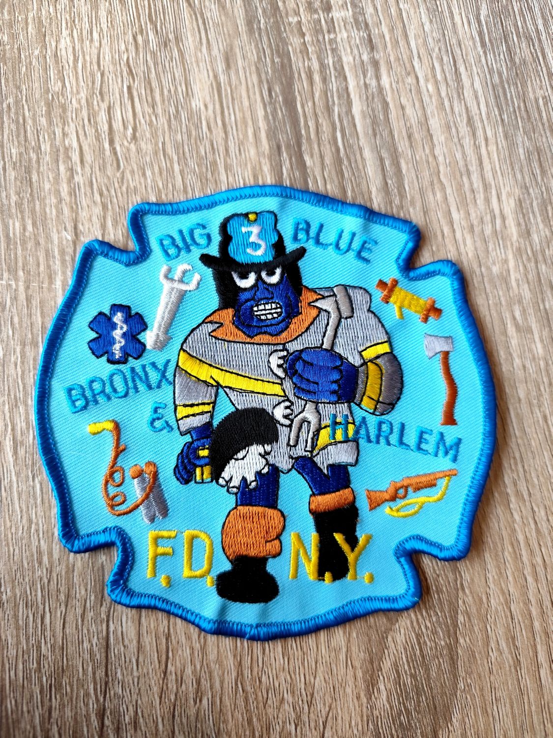 ÉCUSSON FDNY BIG BLUE