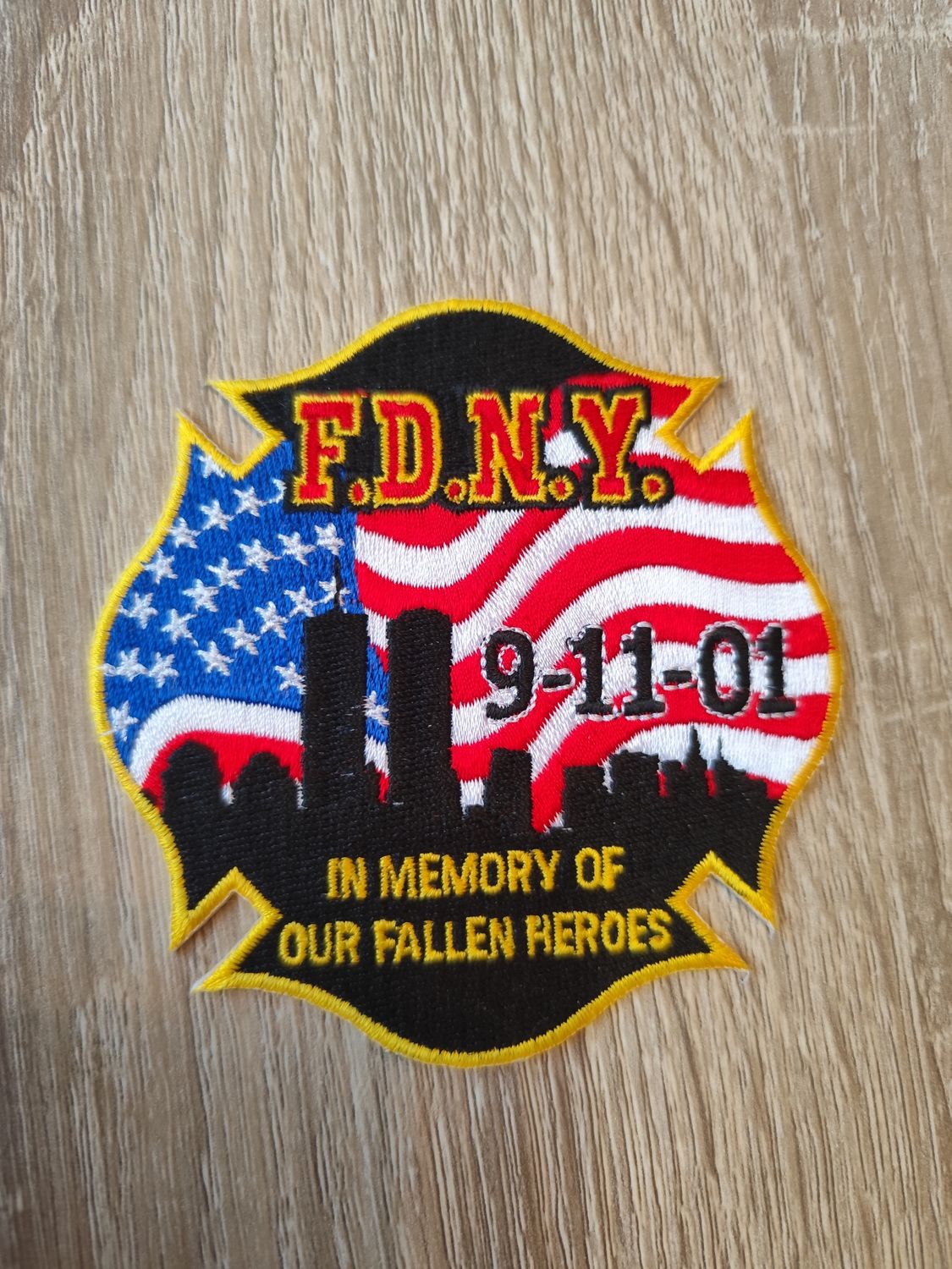ÉCUSSON FDNY 9-11-01
