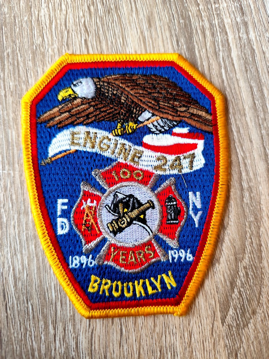 ÉCUSSON BROOKLYN FDNY