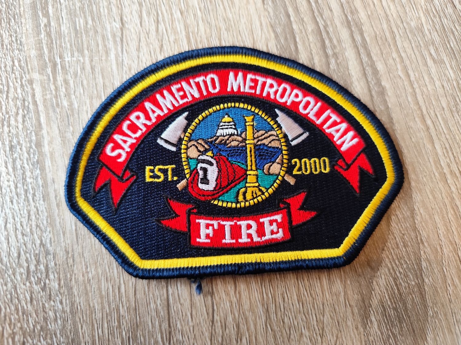 ÉCUSSON SACRAMENTO METROPOLITAN
