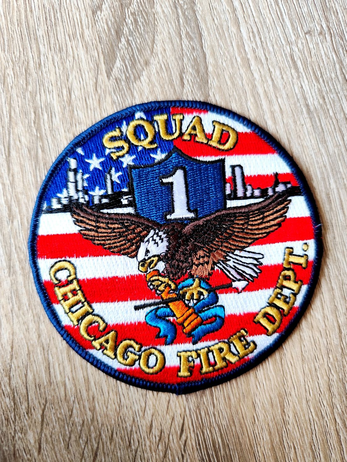 ÉCUSSON CHICAGO FIRE DEPT