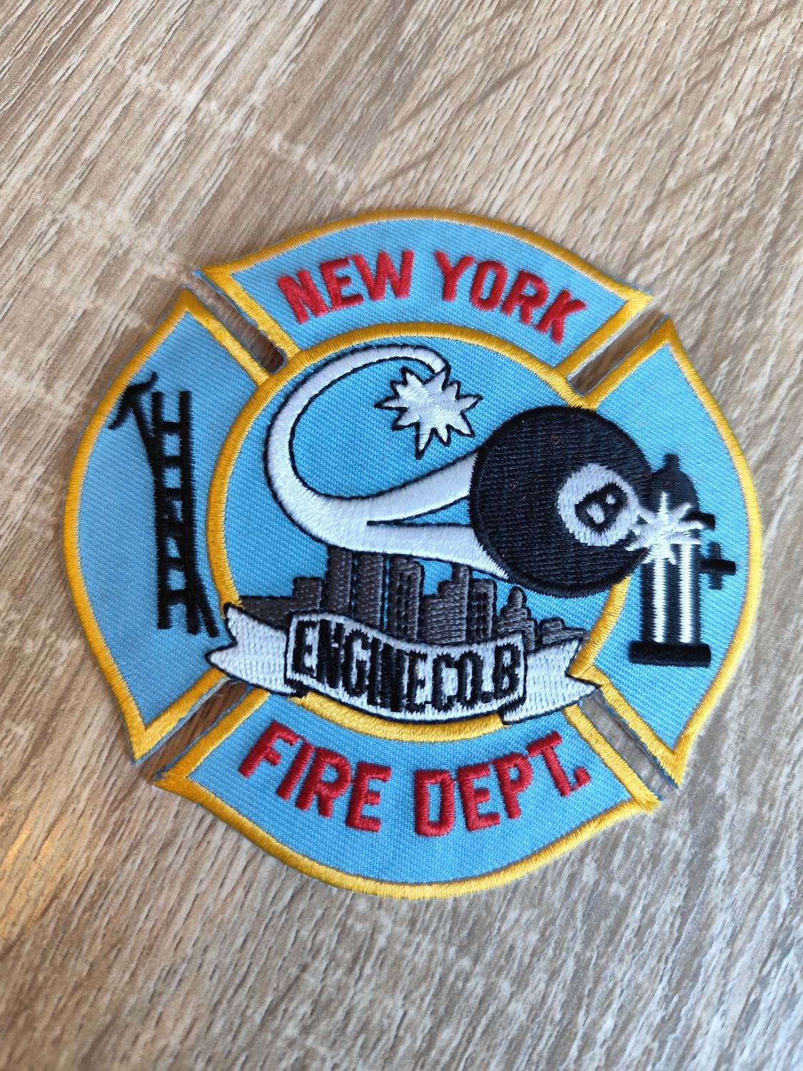 ÉCUSSON NEW YORK FIRE DEPT