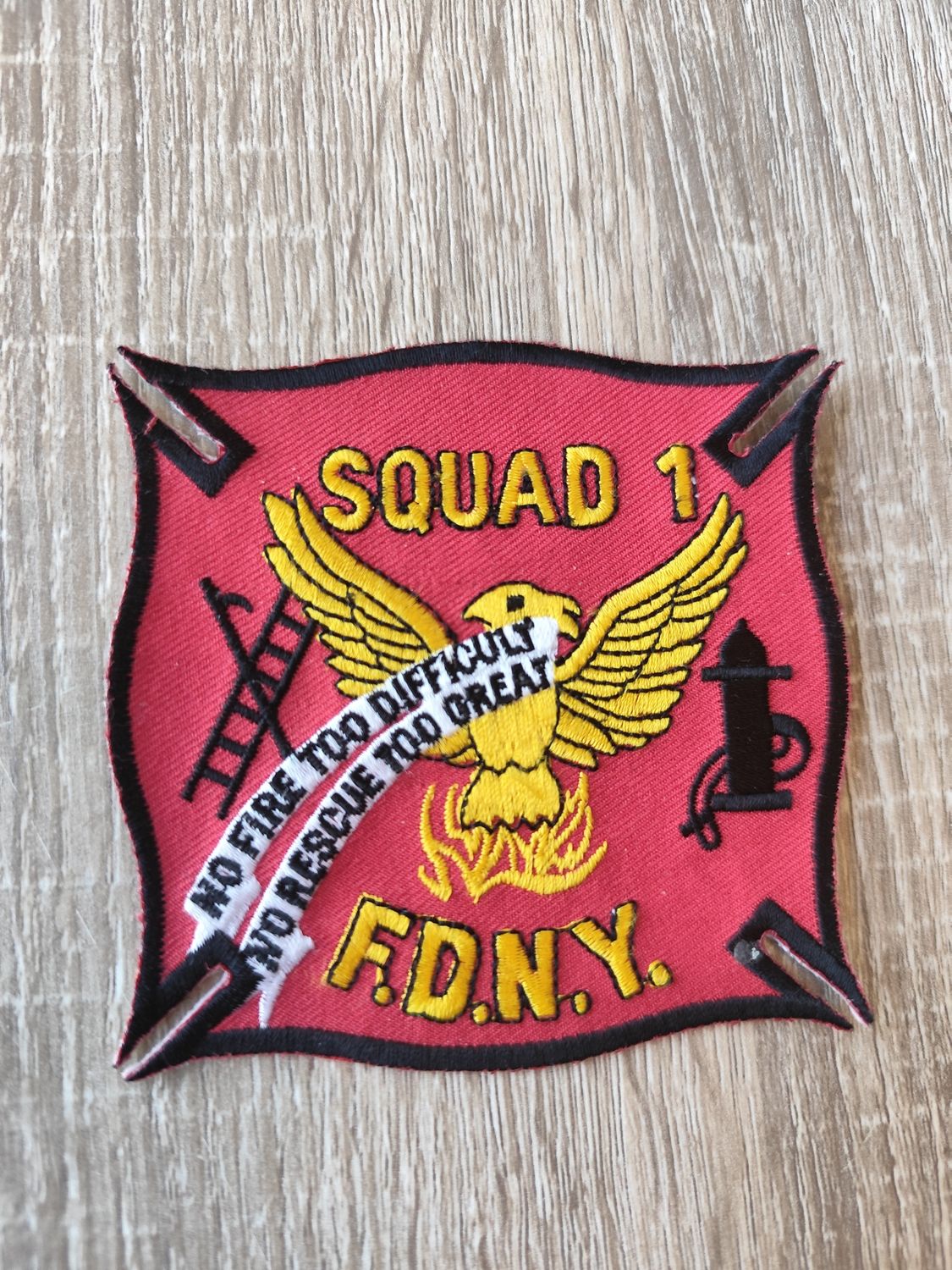 ÉCUSSON SQUAD 1 FDNY
