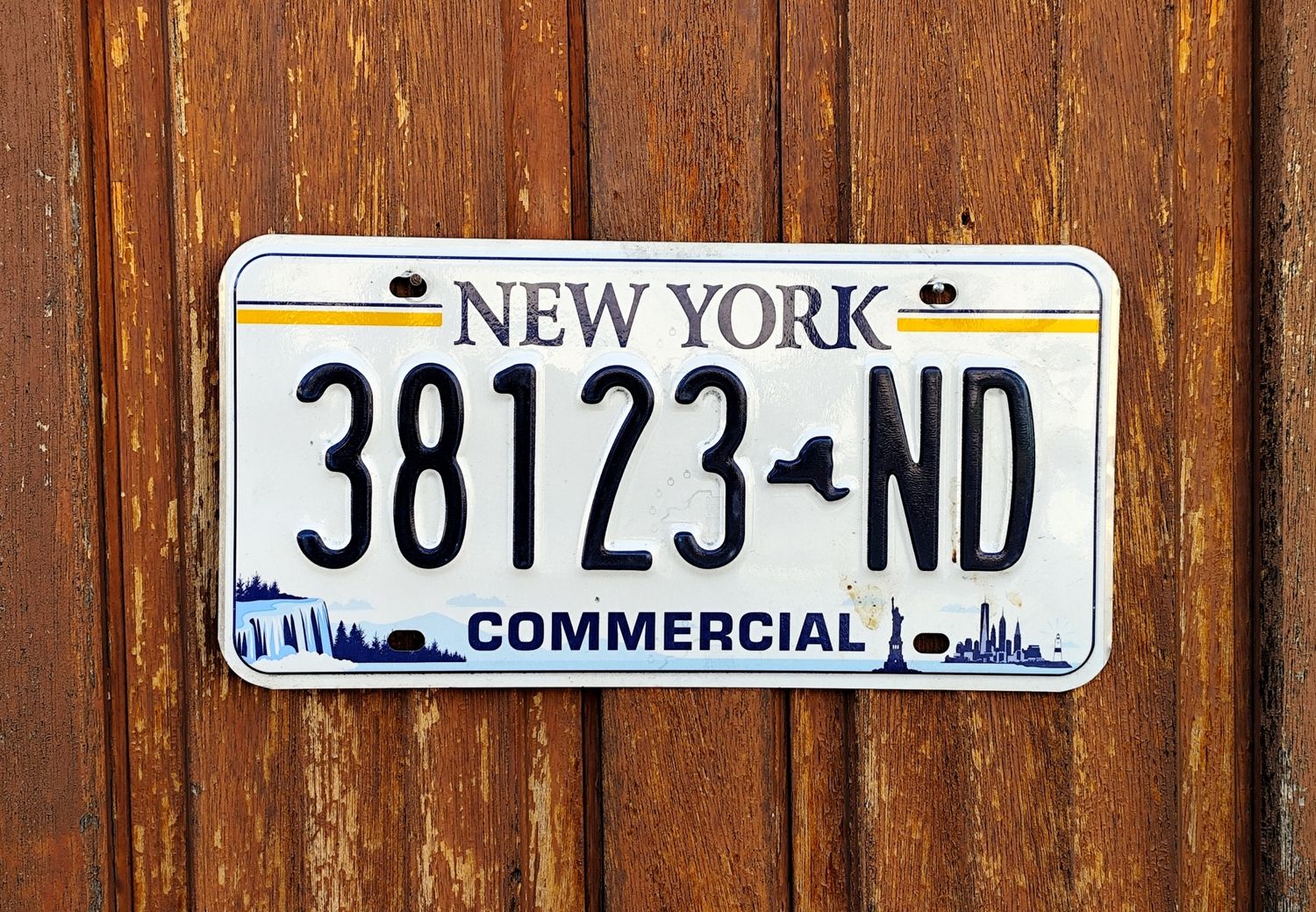 PLAQUE DE NEW YORK 