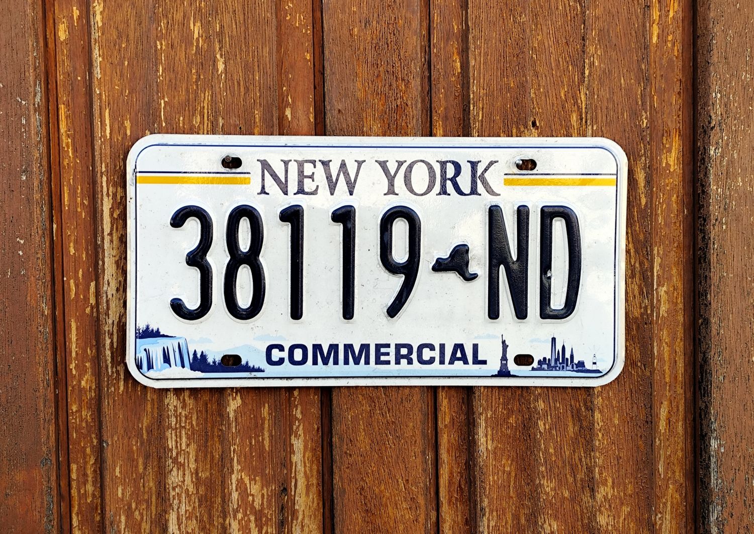 PLAQUE DE NEW YORK 