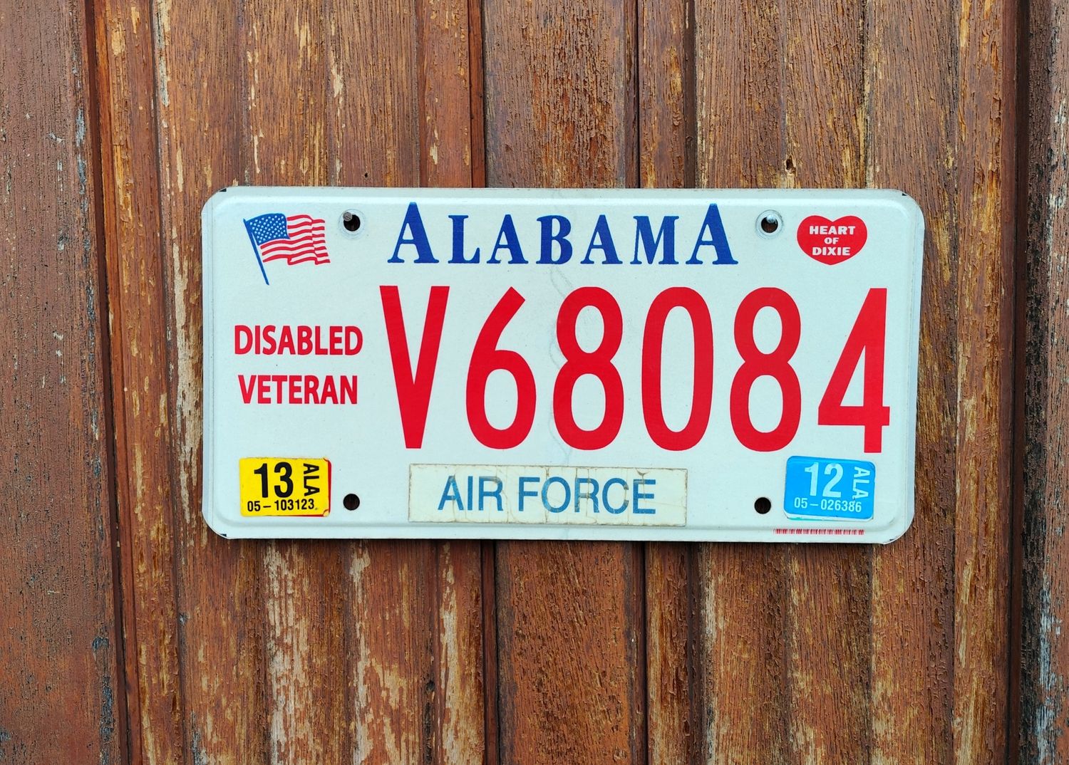 PLAQUE  DE L&#39;ALABAMA AIR FORCE 