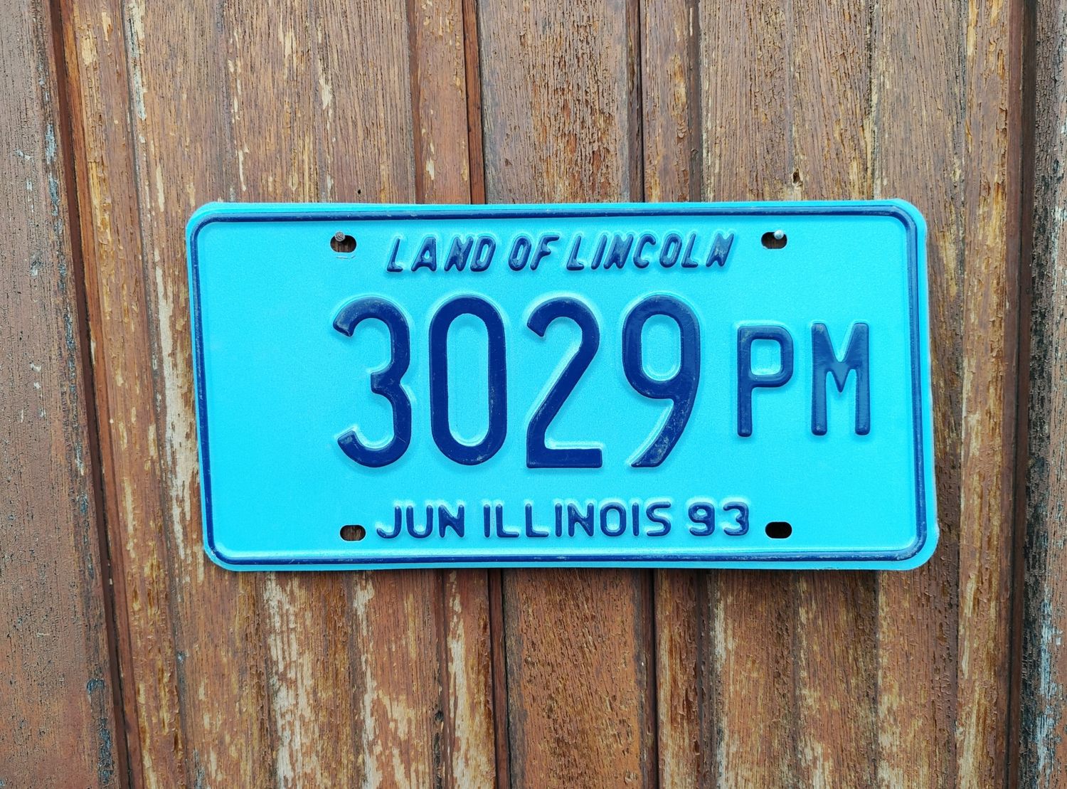 PLAQUE DE L&#39;ILLINOIS 