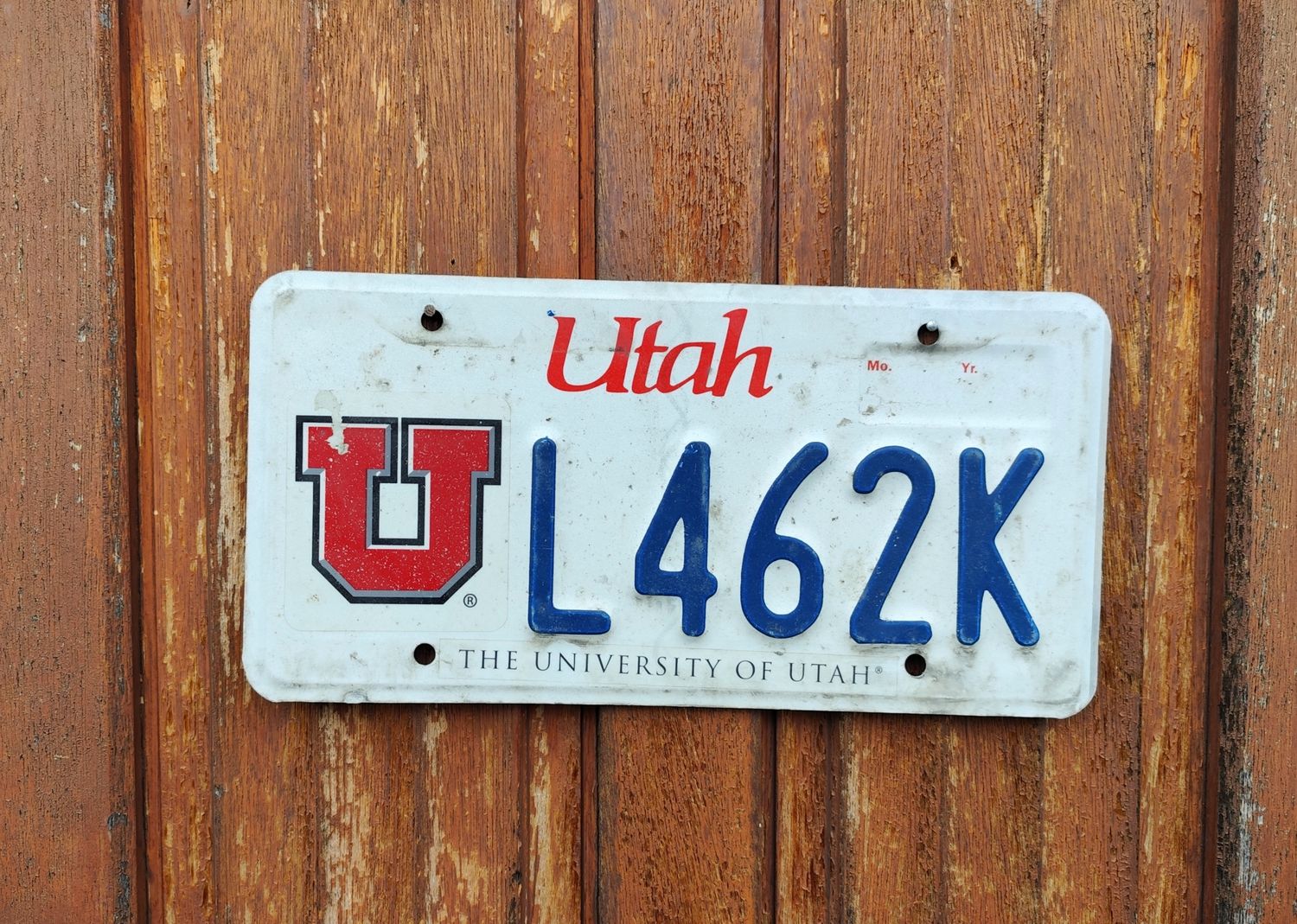 PLAQUE DE L&#39;UTAH 