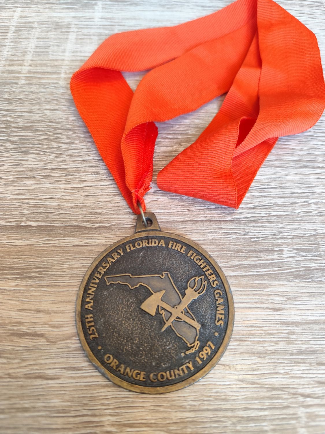MÉDAILLE POMPIER DE FLORIDE 🏅🇺🇸 (5)