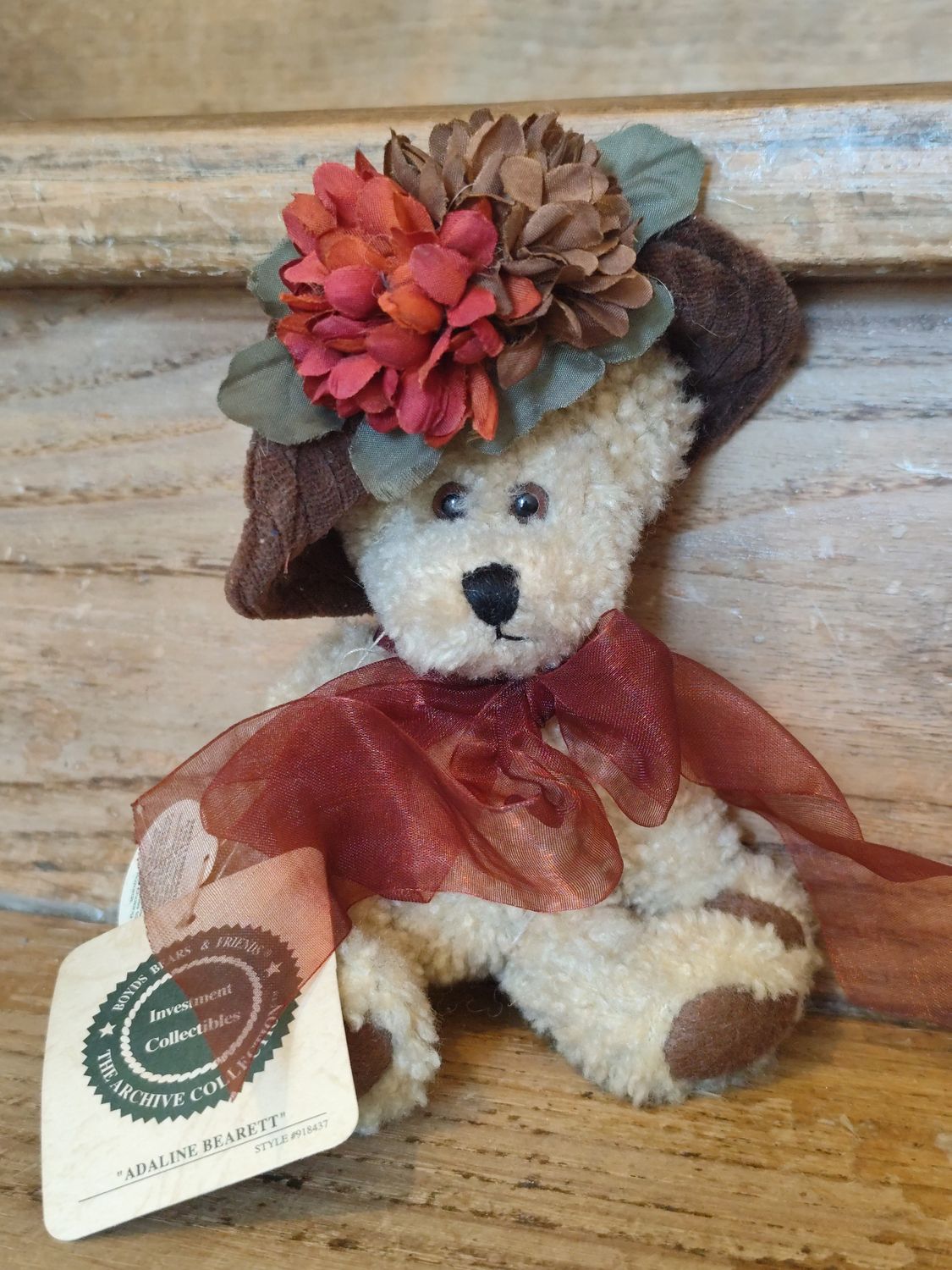 PELUCHE VINTAGE BOYDS BEAR 