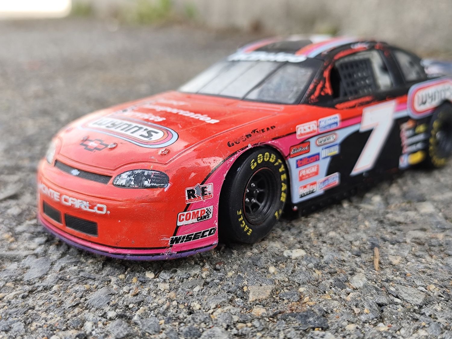 NASCAR CHEVROLET À L&#39;ÉCHELLE 1/24