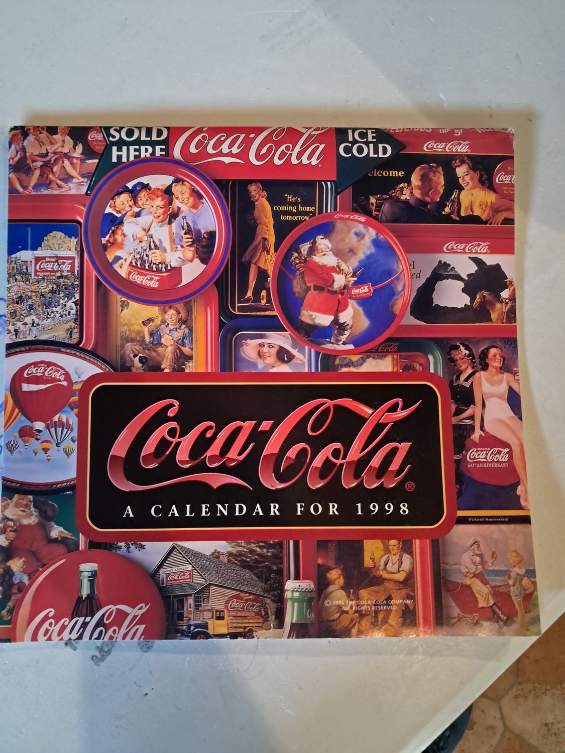 CALENDRIER COCA 1998