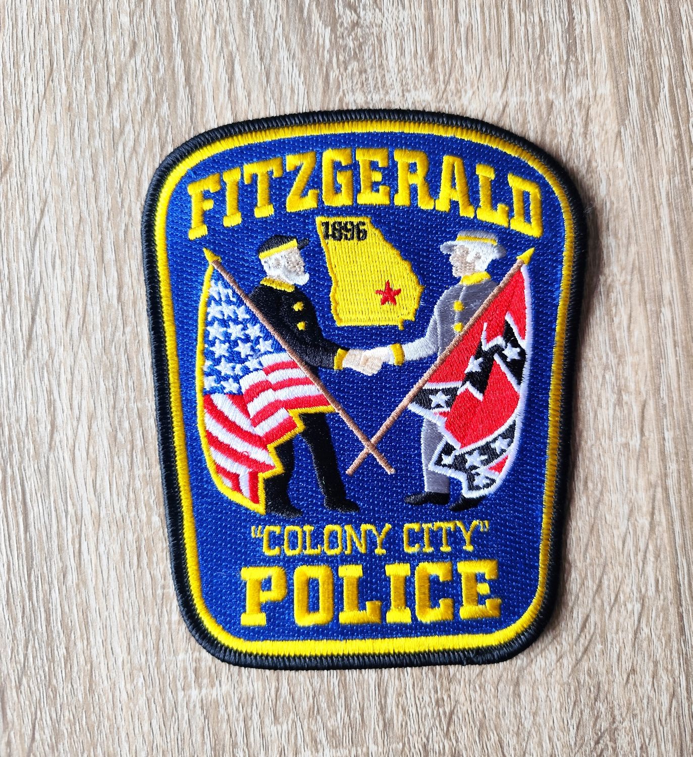 ÉCUSSON FITZGERALD POLICE