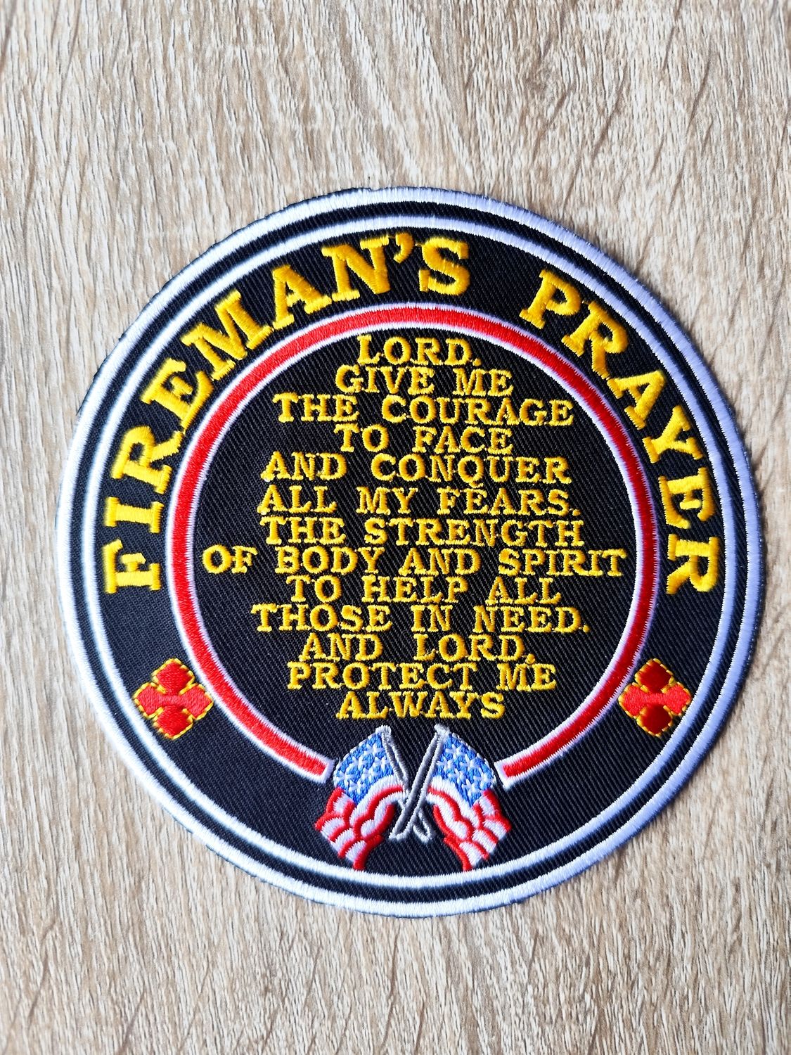 ÉCUSSON FIREMAN&#39;S PRAYER
