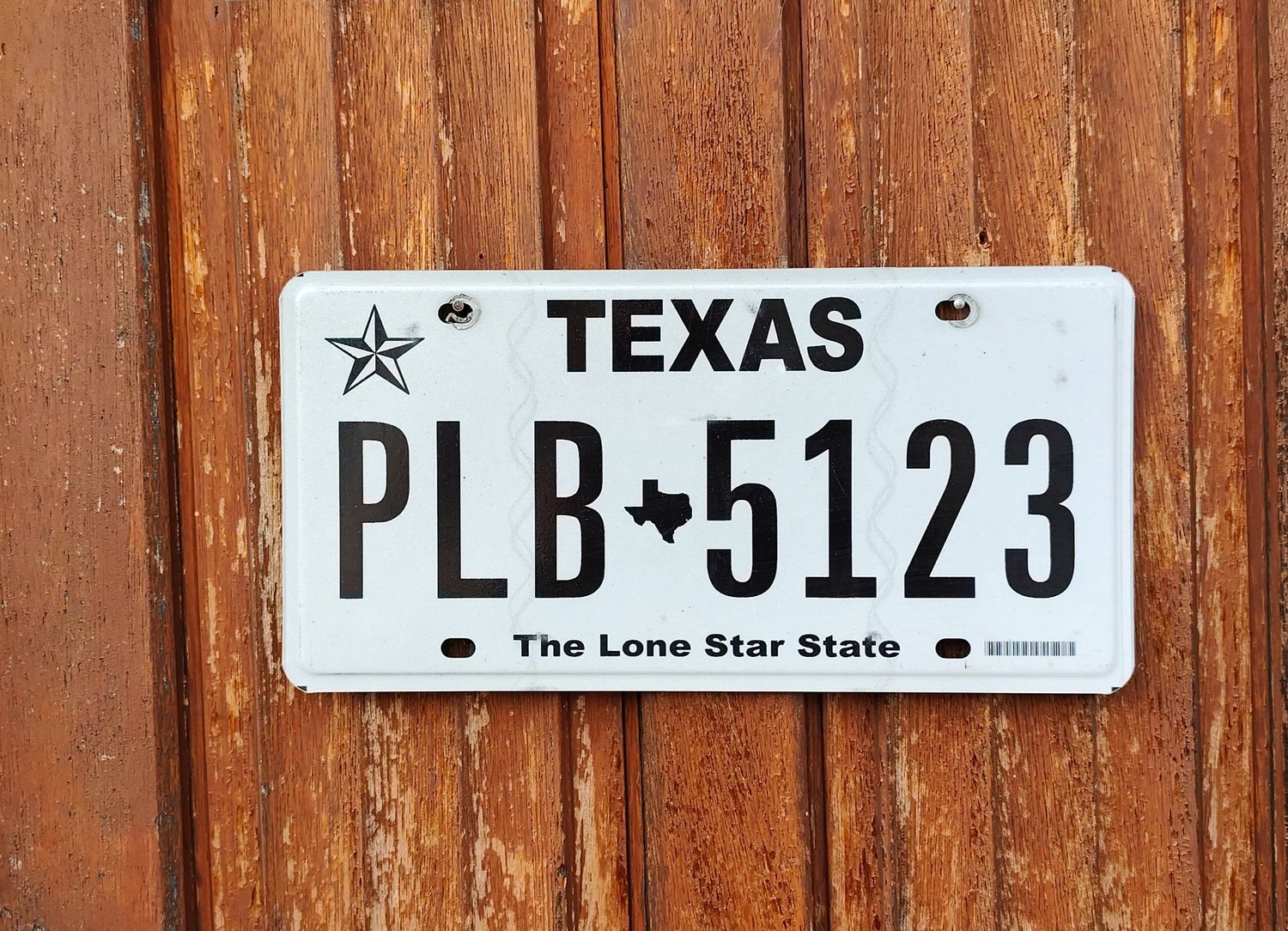 PLAQUE DU TEXAS
