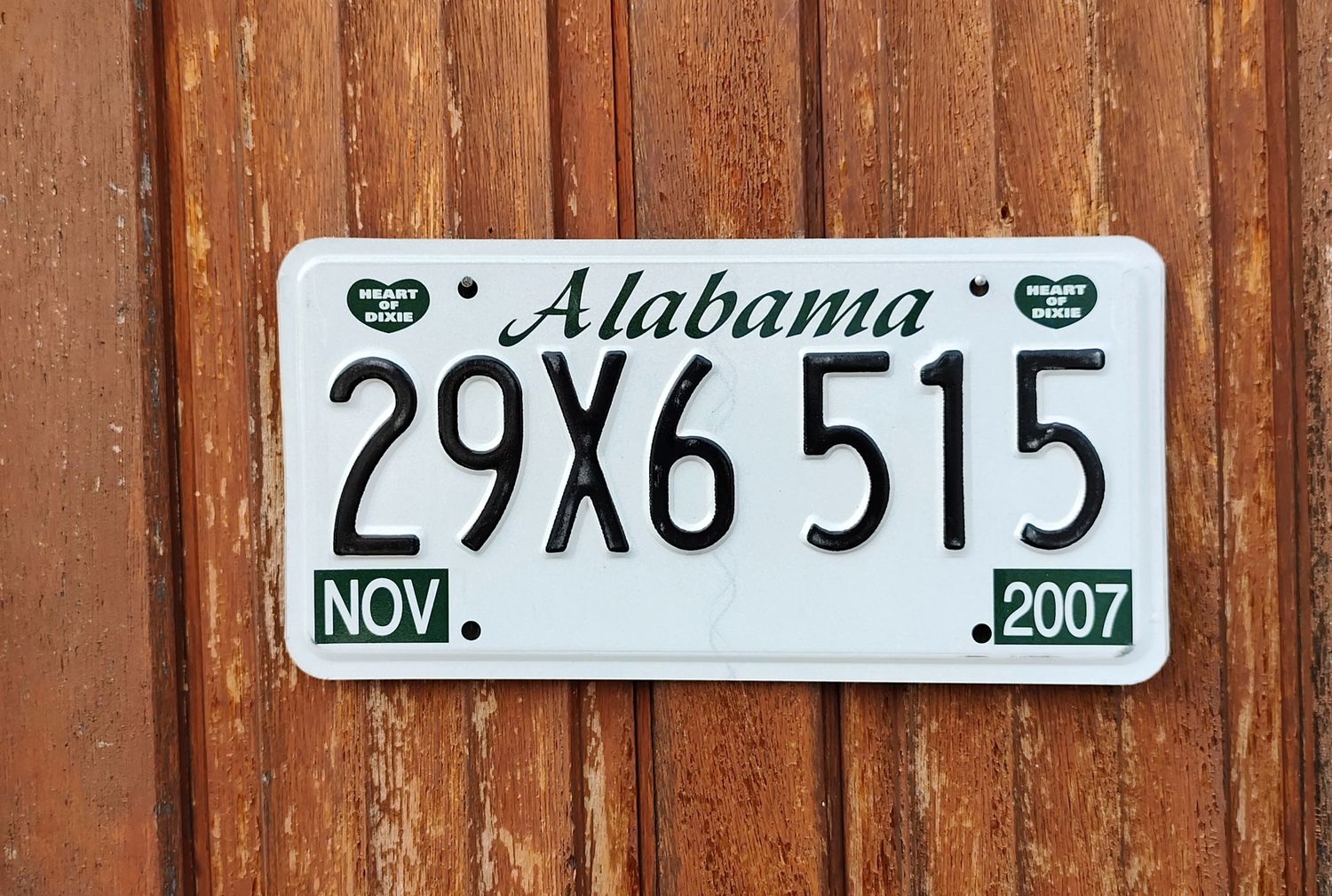 PLAQUE DE L&#39;ALABAMA 