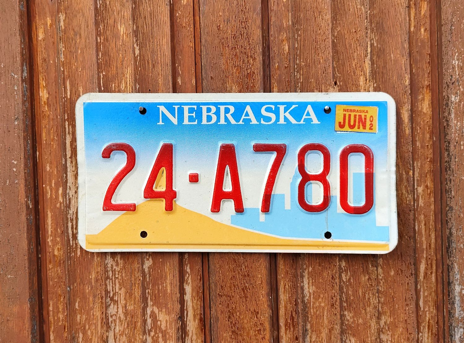 PLAQUE DU NEBRASKA 