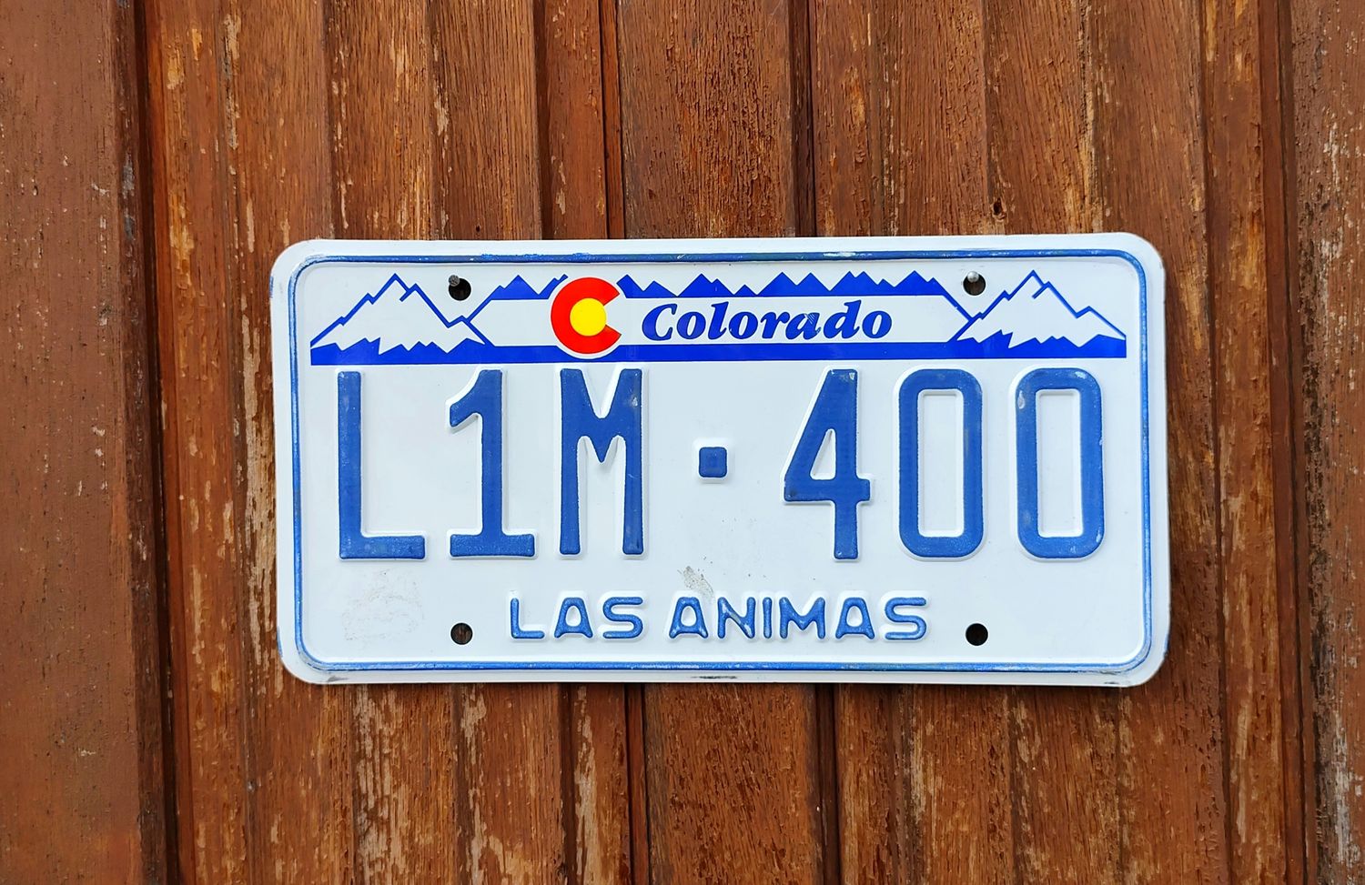 PLAQUE DU COLORADO 