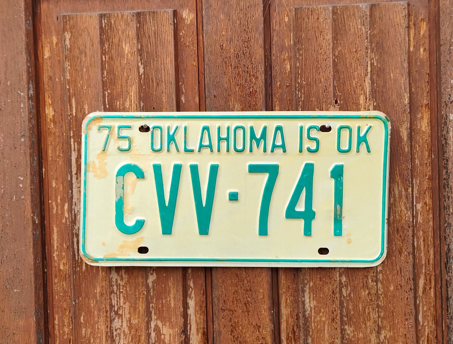 PLAQUE DE L&#39;OKLAHOMA 