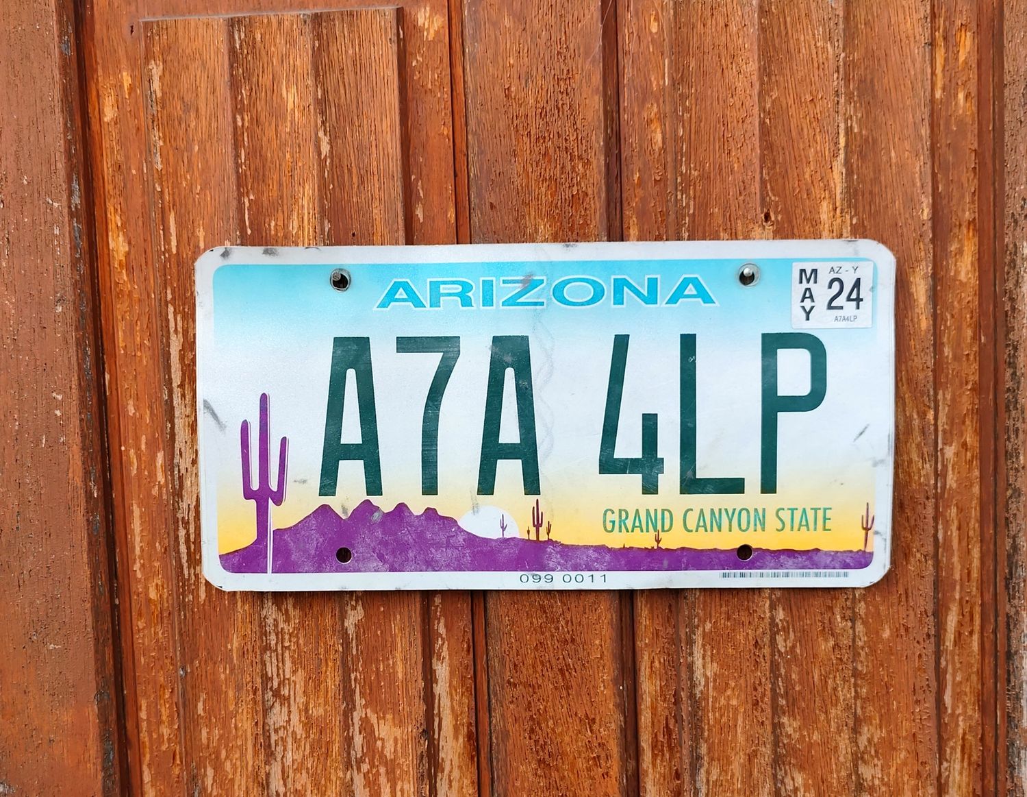 PLAQUE D&#39;ARIZONA 