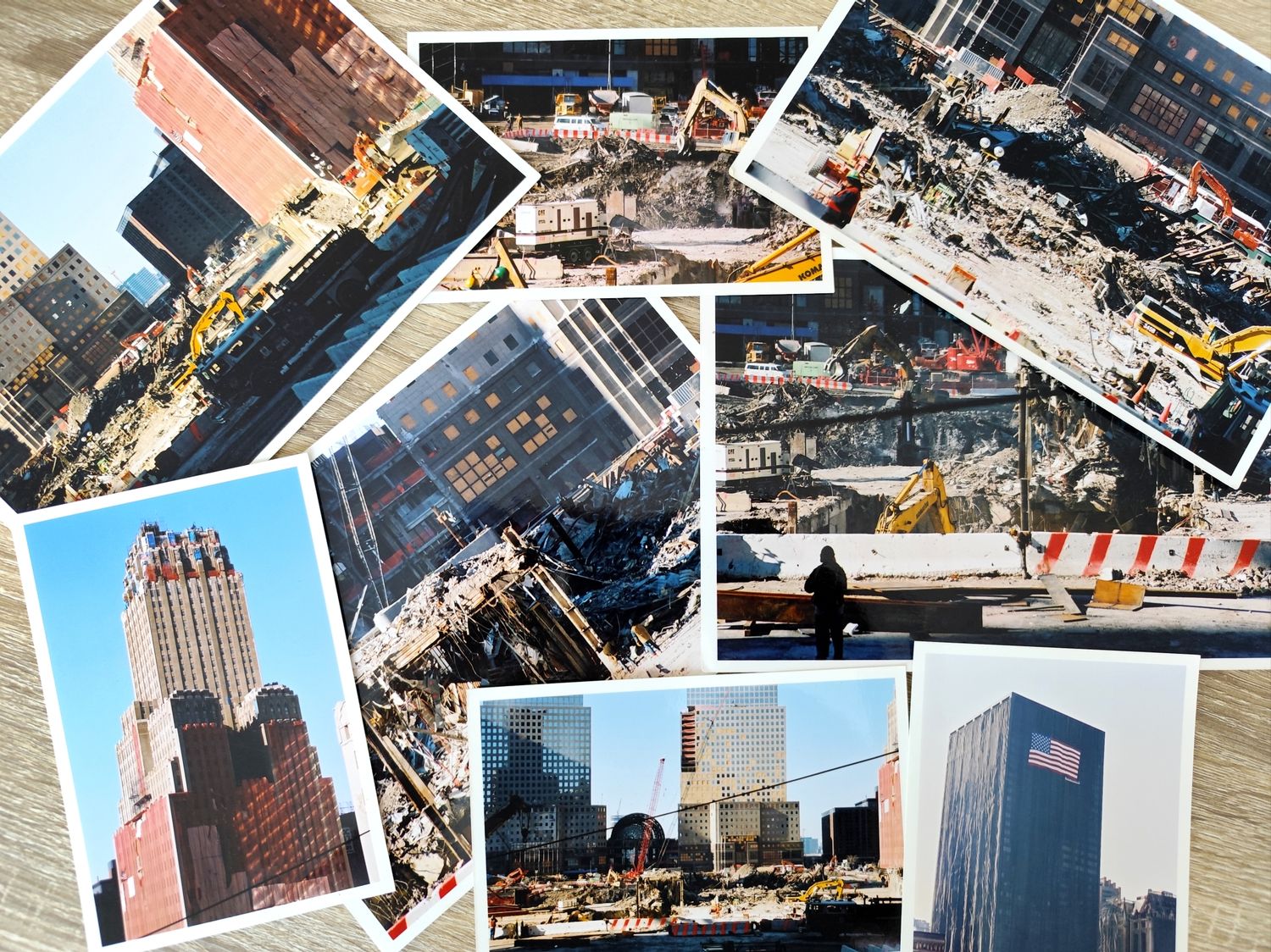 PACK 10 PHOTOS EXCLUSIF NEW YORK APRÈS LE 11/09 (15X21)