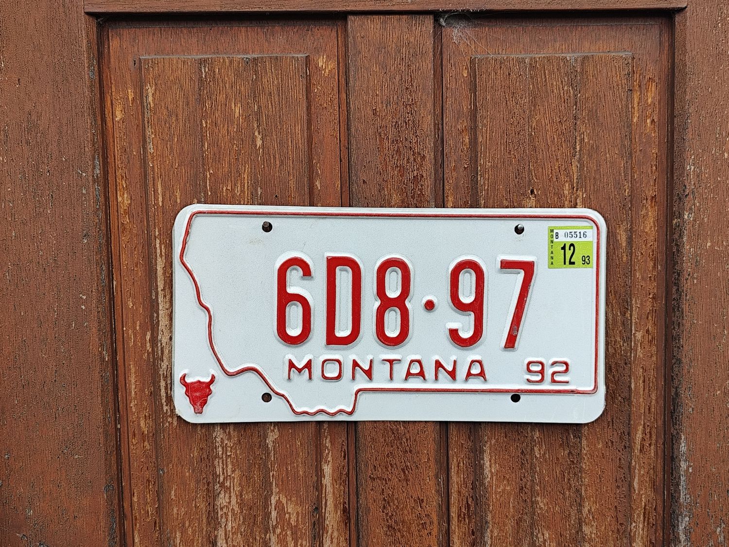 PLAQUE MONTANA 1992