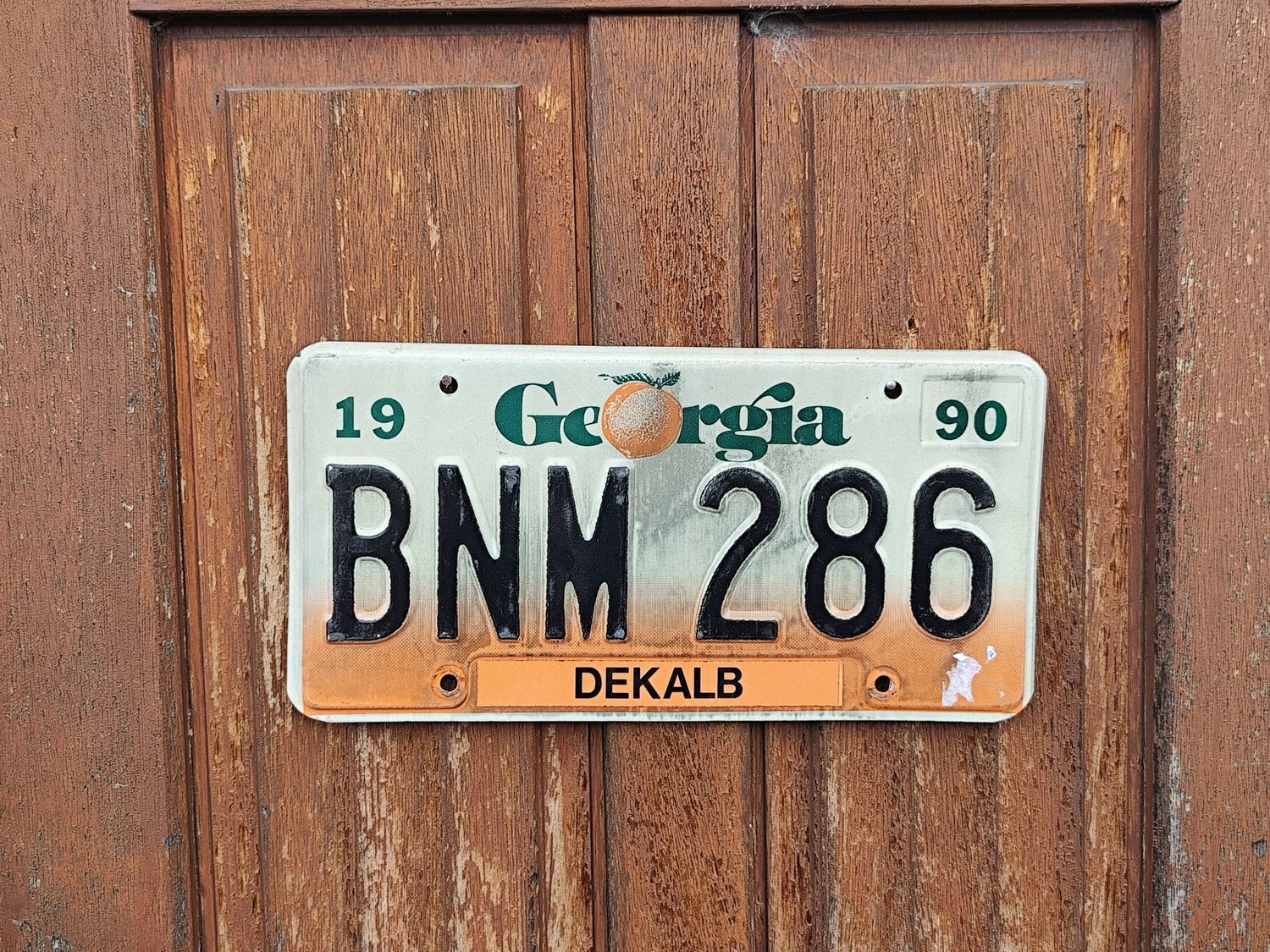 PLAQUE DE GÉORGIE 