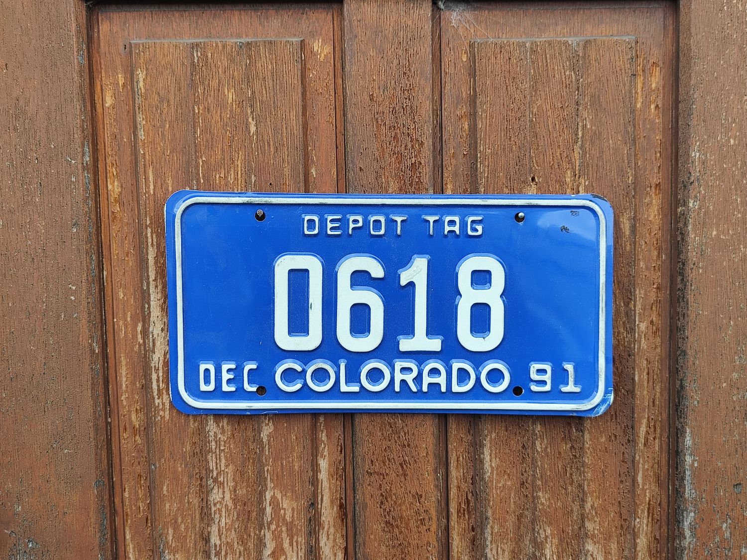 PLAQUE COLORADO 