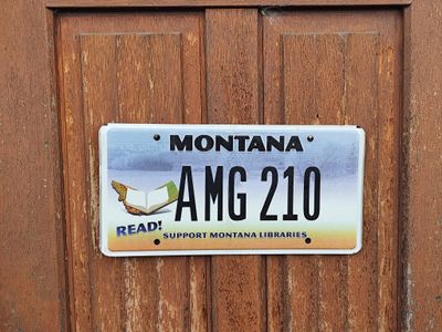 PLAQUE DU MONTANA 