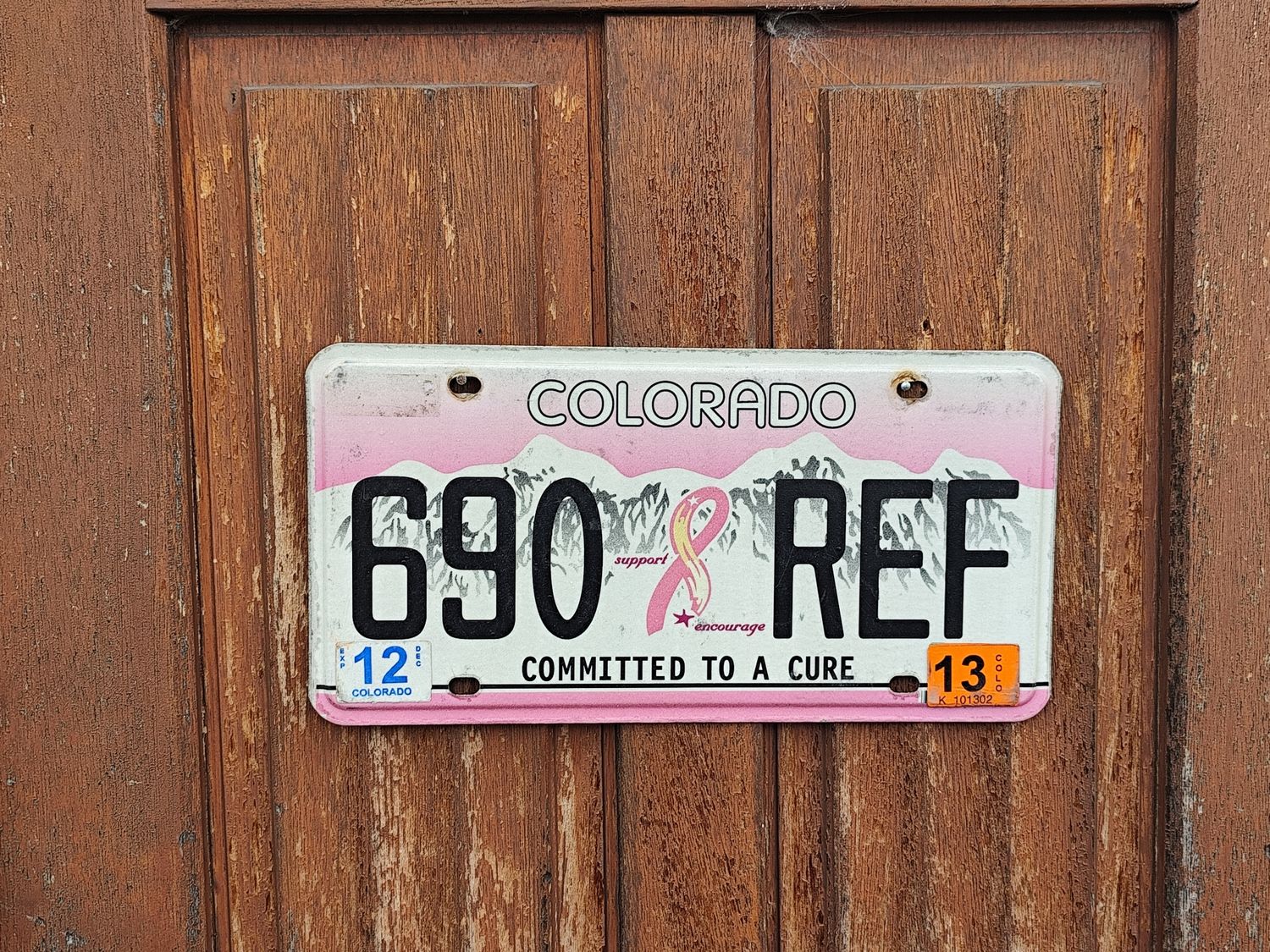 PLAQUE DU COLORADO (LUTE CONTRE LE CANCER)