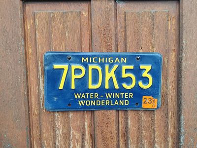 PLAQUE DU MICHIGAN 