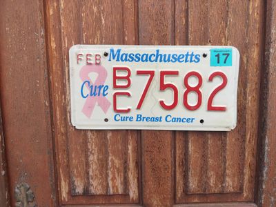 PLAQUE DU MASSACHUSETTS CURE CANCER