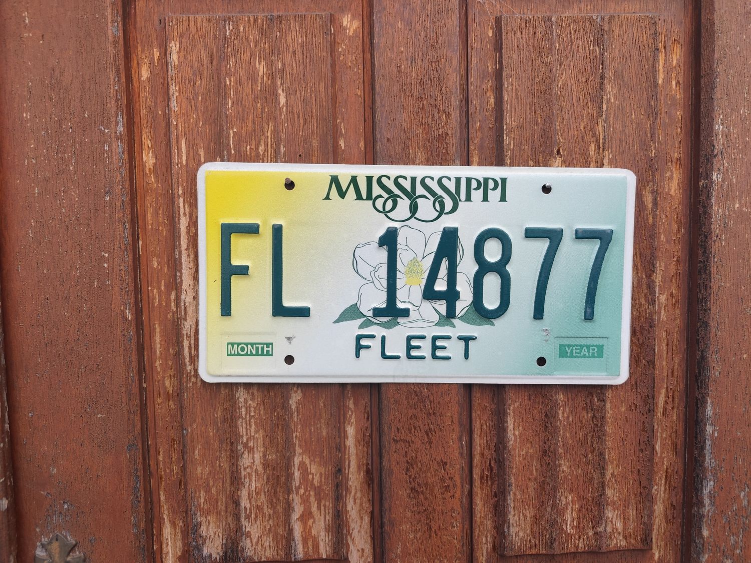 PLAQUE DU MISSISSIPPI FLEET