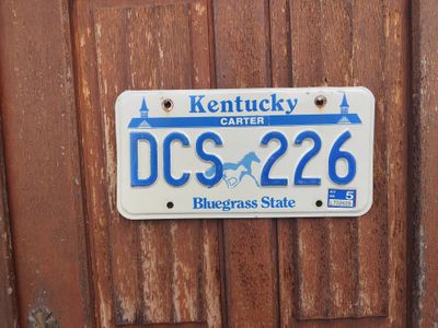 PLAQUE DU KENTUCKY 